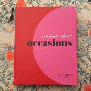 “kate spade new york celebrate that!: occasions” Coffee Table Book